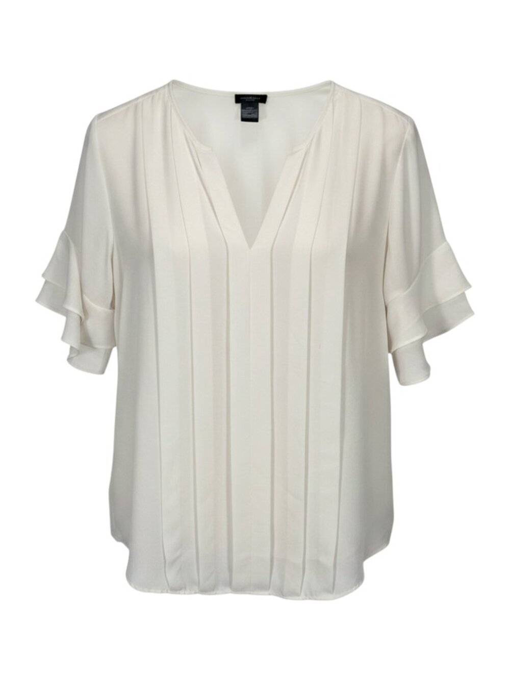 Ann Taylor Factory Blouse M White